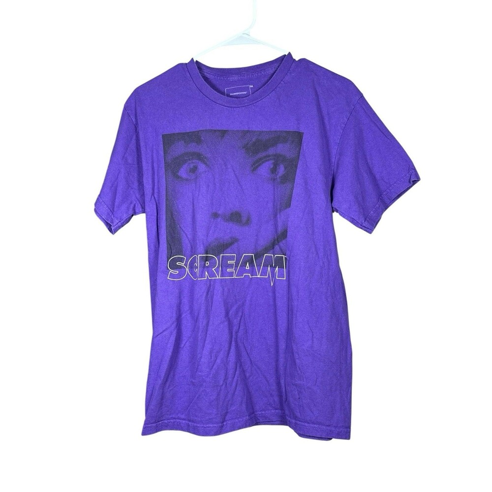 Dumbgood Scream Movie Graphic Tee Purple T-Shirt Men’s Size M Horror‎ Cult